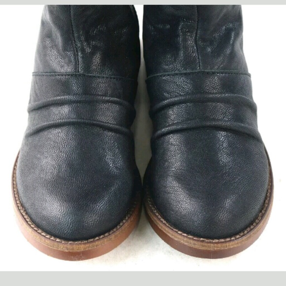 Kensie leather OTK boots black size 7 worn once! - Picture 4 of 5